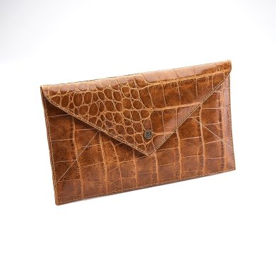 RITA LINARES CLUTCH CAMEL